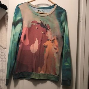 Lion king graphic shirt